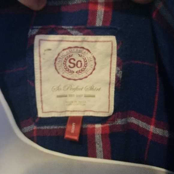 Sonoma pink and blue flannel - Picture 2 of 2